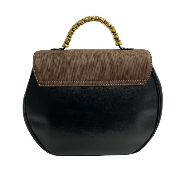 LOEWE Black Leather Shoulder Bag - Picture 4 of 9